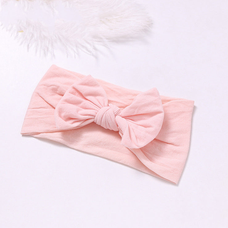 Baby Hair Accessories Nylon Bow Cute Princess Headband