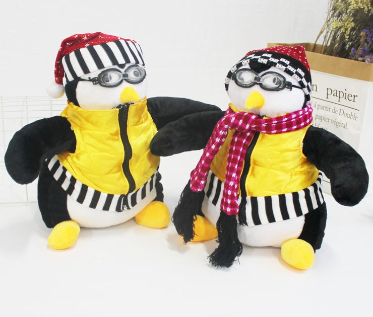 Serious   Joey's   HUGSY Plush Toys PENGUIN Rachel Stuffed Doll Toys For Children Kids Birthday Christmas Gift 18