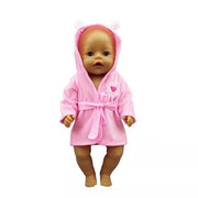 Baby Fit 18 inch 43cm Baby Doll Clothes Accessories Red