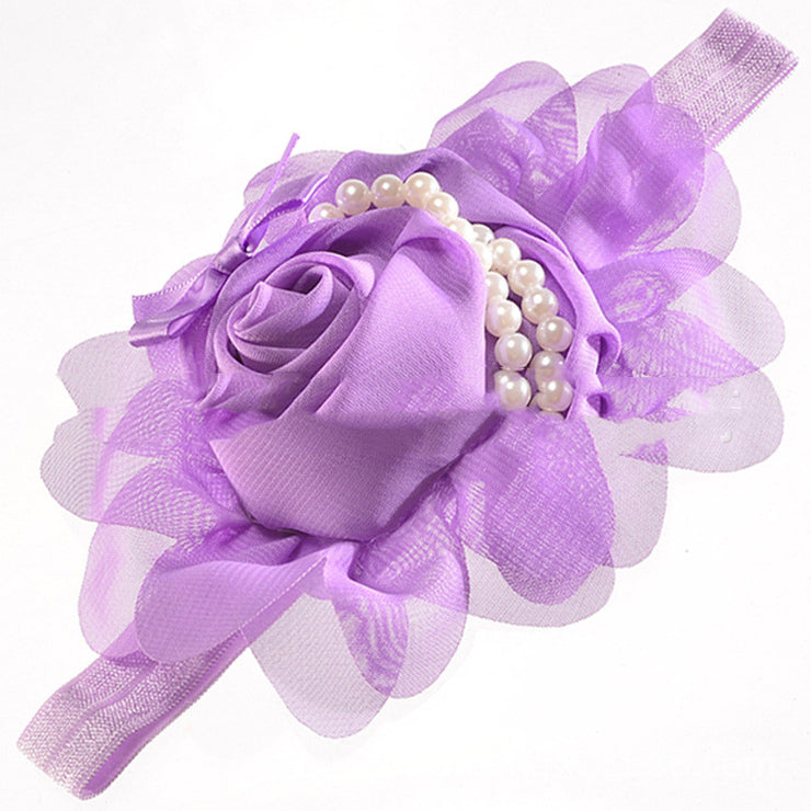 Flower Headband Baby Chiffon Hair Accessories Headband Headband