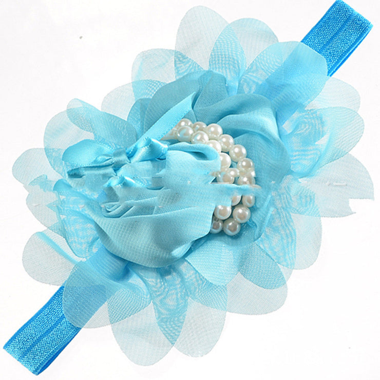 Flower Headband Baby Chiffon Hair Accessories Headband Headband