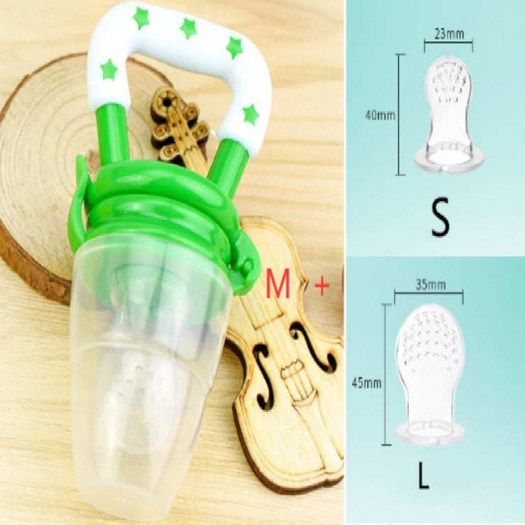 New Baby Silicone Pacifier, Encapsulated To Soothe Complementary Food Feeding Artifact