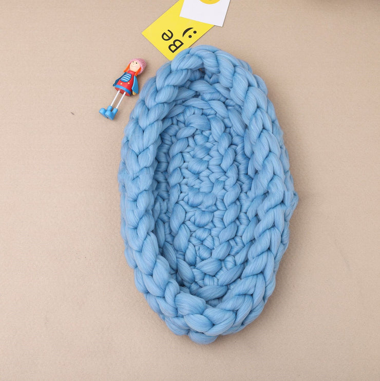 Baby hand-woven sleeping bag