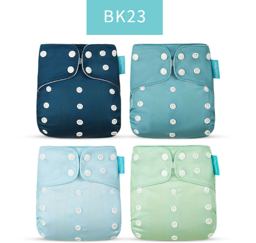 Adjustable Size Washable And Reusable Cloth Diaper