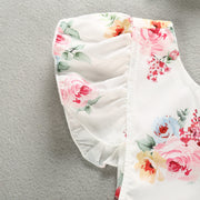 Summer Children's Floral Girl Baby Clothing