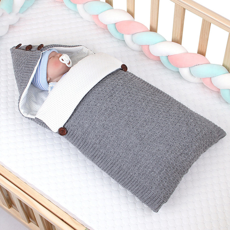 Newborn Envelope-style Thickened Zipper Anti-kick Quilt