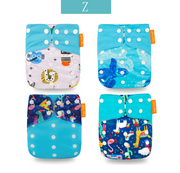 Adjustable Size Washable And Reusable Cloth Diaper