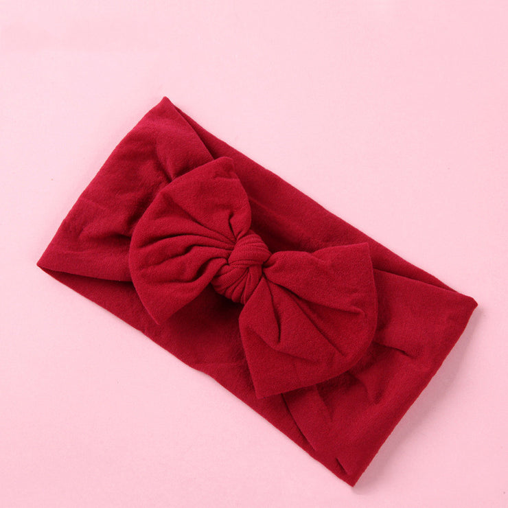 Baby Hair Accessories Nylon Bow Cute Princess Headband