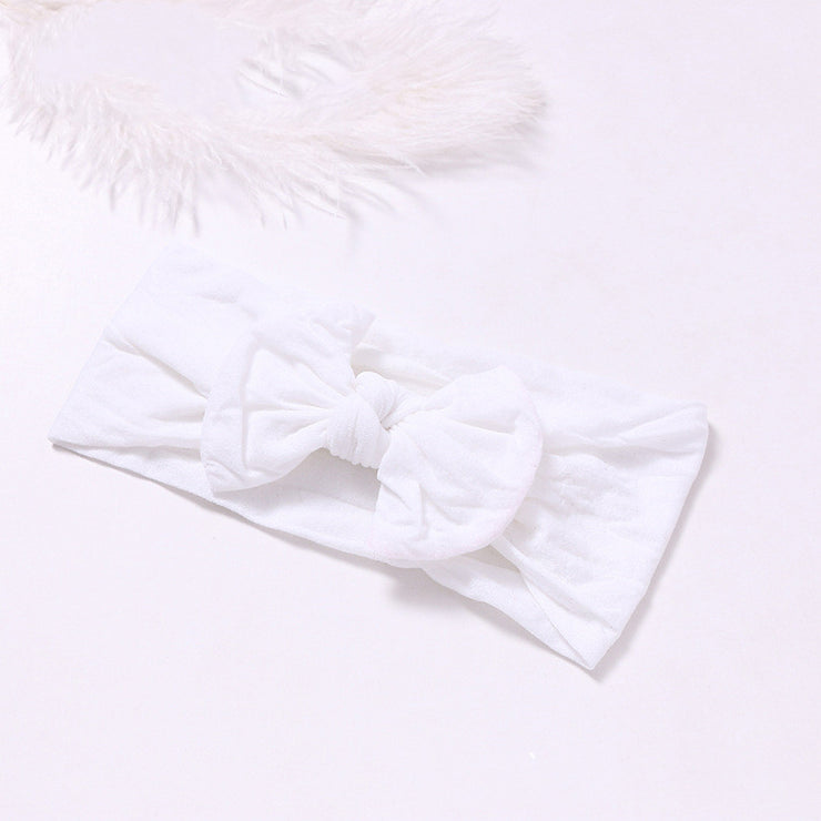 Baby Hair Accessories Nylon Bow Cute Princess Headband