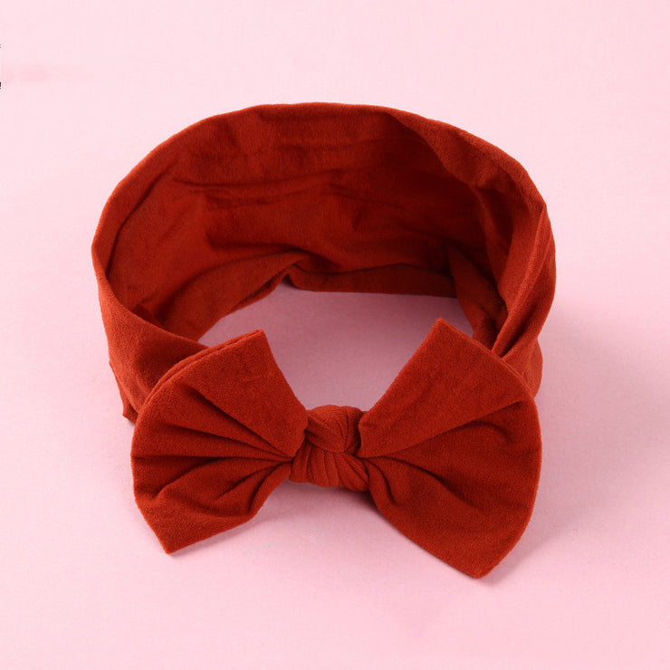 Baby Hair Accessories Nylon Bow Cute Princess Headband