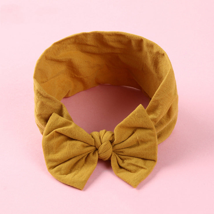 Baby Hair Accessories Nylon Bow Cute Princess Headband