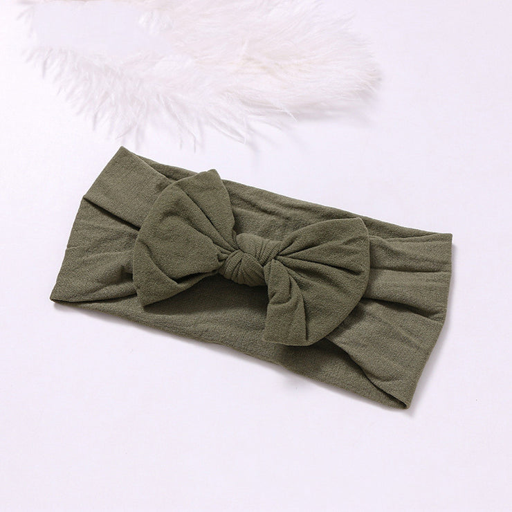 Baby Hair Accessories Nylon Bow Cute Princess Headband