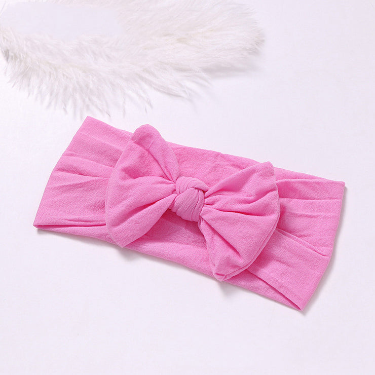 Baby Hair Accessories Nylon Bow Cute Princess Headband