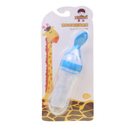 SpoonSqueeze: Innovative Infant Feeding Bottle with Spoon