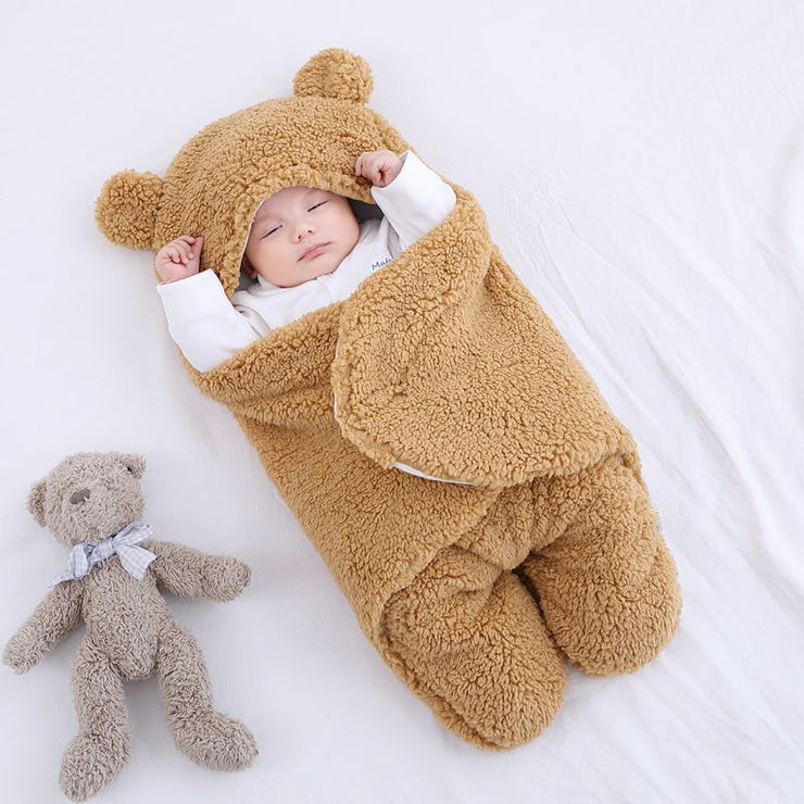 Baby Sleeping Bag Envelope for Newborn Baby Winter Swaddle Blanket