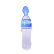 SpoonSqueeze: Innovative Infant Feeding Bottle with Spoon